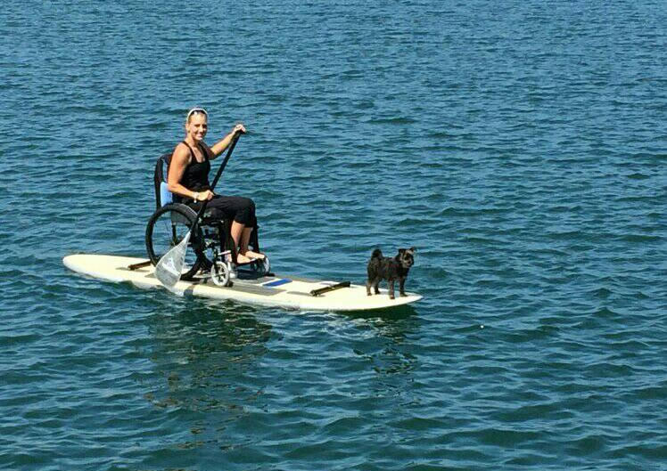 車椅子SUP